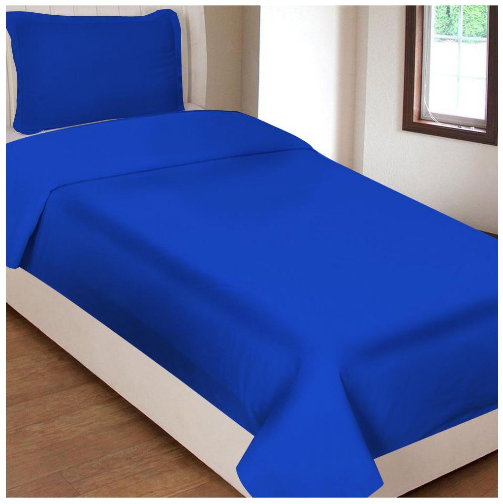 Airwill Cotton Solid Single Size Bedsheet ( 1 Bedsheet With 1 Pillow Covers Blue )
Airwill Cotton Solid Single Size Bedsheet ( 1 Bedsheet With 1 Pillow Covers Blue )