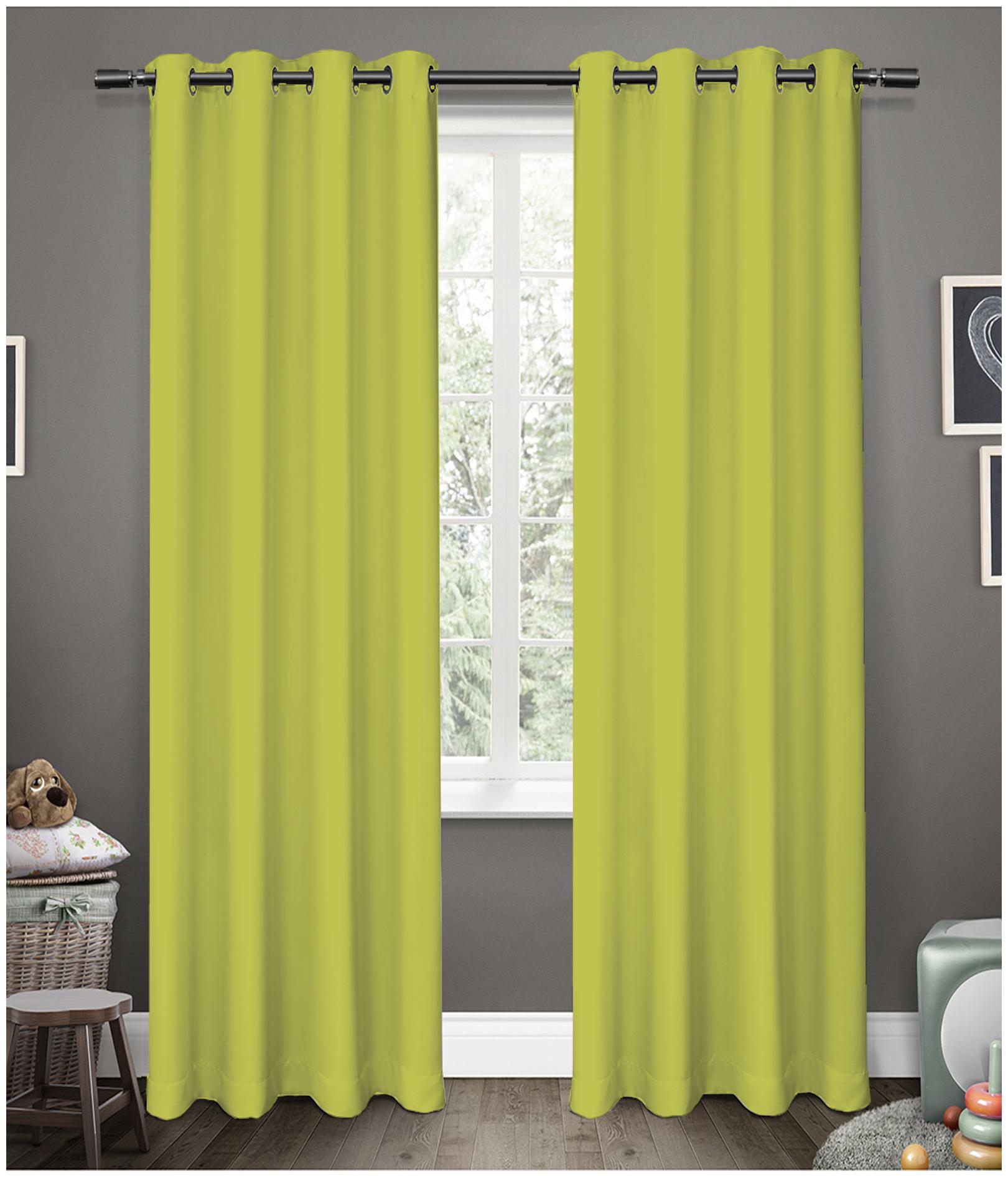 American-Elm Glorious ParrotGreen 2 Panel Room Darkening Blackout Curtains Long Door- (137 cm (54 inch) x 274 cm (108 inch))
American-Elm Glorious ParrotGreen 2 Panel Room Darkening Blackout Curtains Long Door- (137 cm (54 inch) x 274 cm (108 inch))