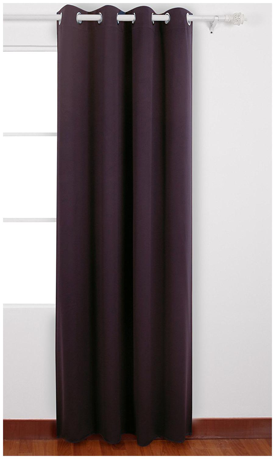 American-Elm Pack of 1 Two Sided RobyWine Color Room Darkening Blackout Curtains Door- (137 cm (54 inch) x 213 cm (84 inch))
American-Elm Pack of 1 Two Sided RobyWine Color Room Darkening Blackout Curtains Door- (137 cm (54 inch) x 213 cm (84 inch))