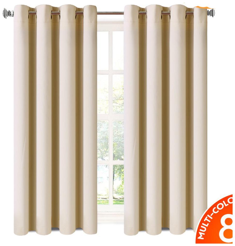 American-Elm Both Sided Beige Color Room Darkening Blackout Curtains-Two Panels Window (137 cm (54 inch) x 152 cm (60 inch))
American-Elm Both Sided Beige Color Room Darkening Blackout Curtains-Two Panels Window (137 cm (54 inch) x 152 cm (60 inch))