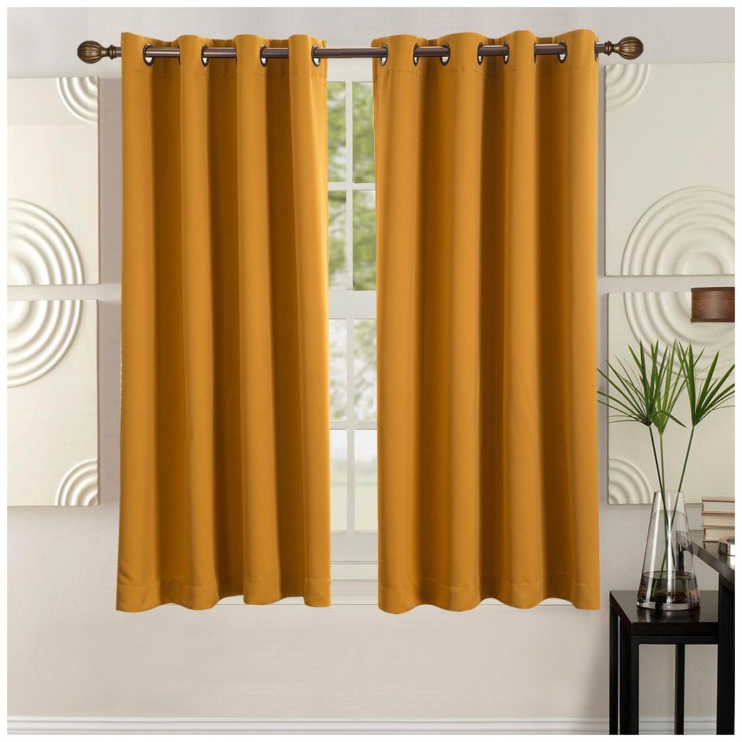 American-Elm Both Sided Orange Color Room Darkening Blackout Curtains-Two Panels Door- (137 cm (54 inch) x 213 cm (84 inch))
American-Elm Both Sided Orange Color Room Darkening Blackout Curtains-Two Panels Door- (137 cm (54 inch) x 213 cm (84 inch))