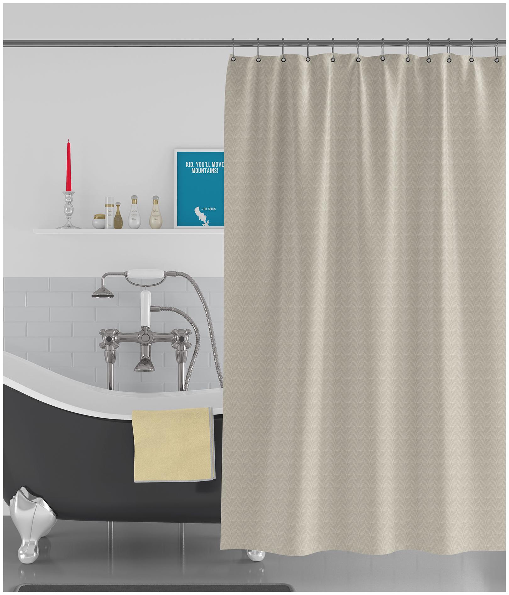 American-Elm Box Textured Anti Bacterial Water-Repellent Shower Curtain Bathroom Curtains (183 cm (72 inch) x 183 cm (72 inch))
American-Elm Box Textured Anti Bacterial Water-Repellent Shower Curtain Bathroom Curtains (183 cm (72 inch) x 183 cm (72 inch))