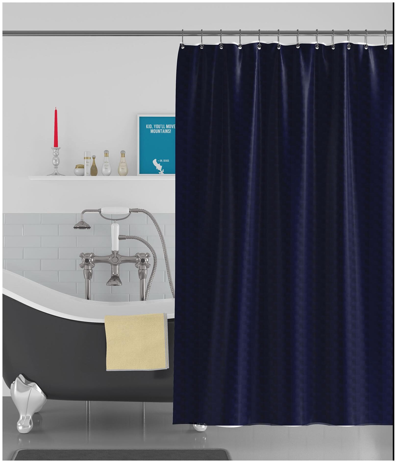 American-Elm Cube Designed Anti Bacterial Water-Repellent Shower Curtain Bathroom Curtains (122 cm (48 inch) x 213 cm (84 inch))
American-Elm Cube Designed Anti Bacterial Water-Repellent Shower Curtain Bathroom Curtains (122 cm (48 inch) x 213 cm (84 inch))