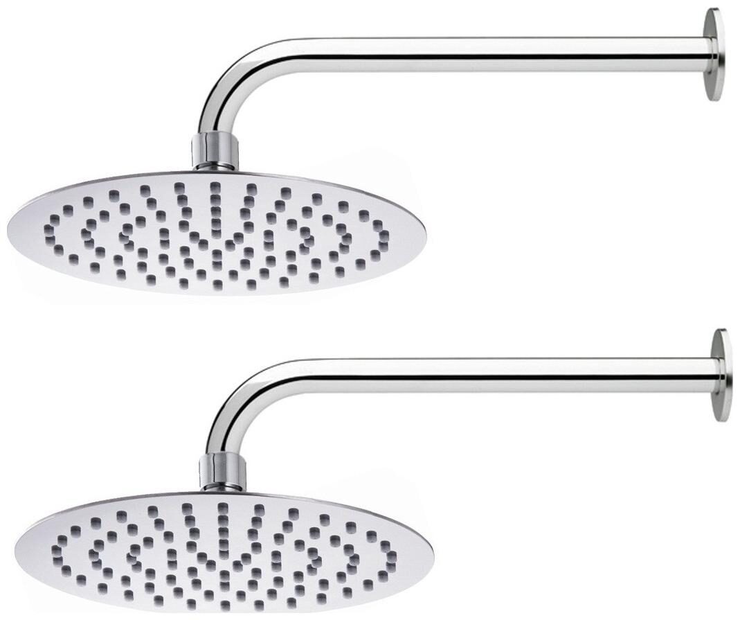 ANMEX 12x12 Premium Quality ULaSlim Round Shower with 18inch Round Arm -Pack of 2
ANMEX 12x12 Premium Quality ULaSlim Round Shower with 18inch Round Arm -Pack of 2
