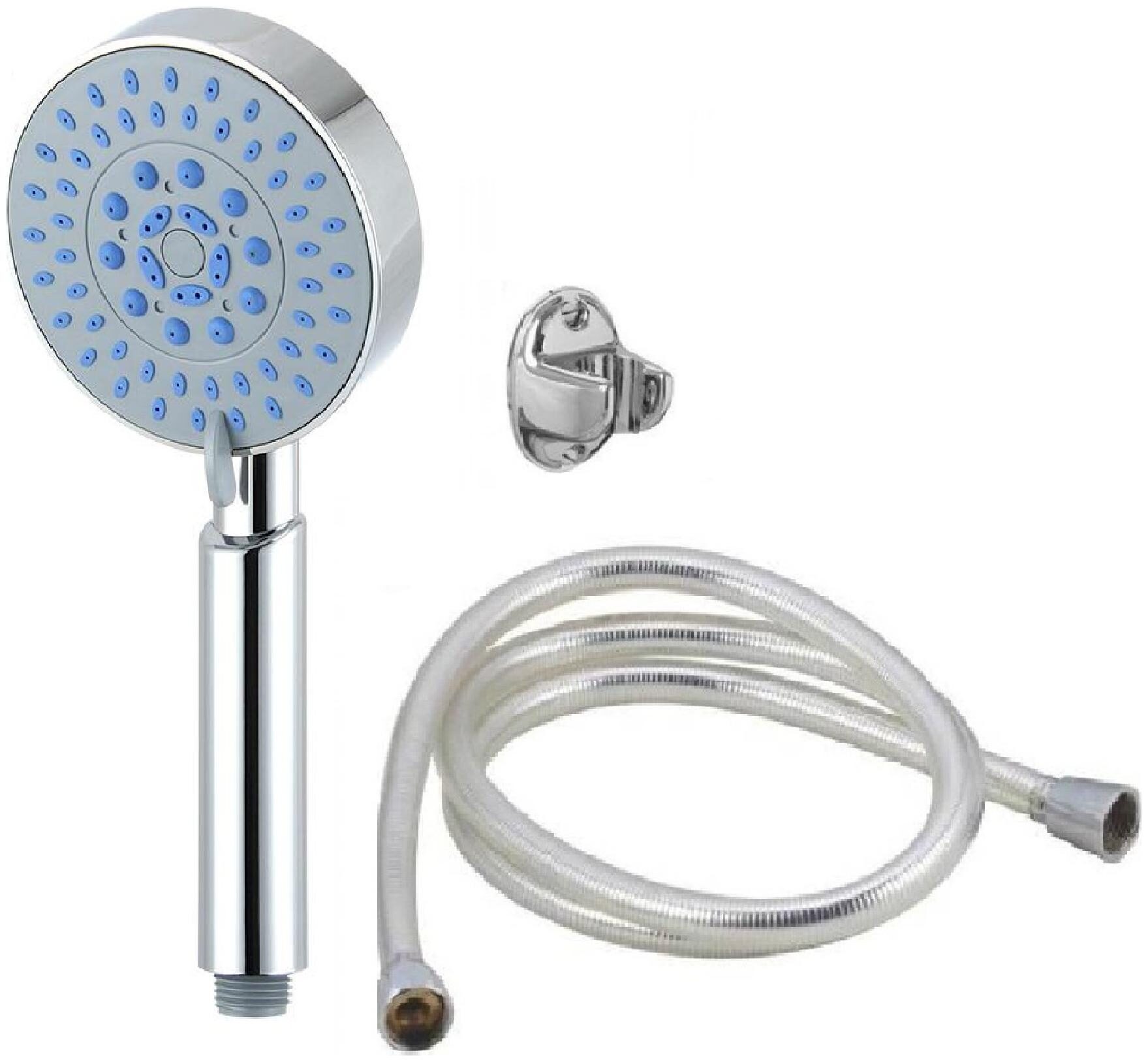 ANMEX 5 Gear Adjustable Rain Spray Hand Shower 1 5mtr ABS Shower Tube and Wall Hook
ANMEX 5 Gear Adjustable Rain Spray Hand Shower 1 5mtr ABS Shower Tube and Wall Hook
