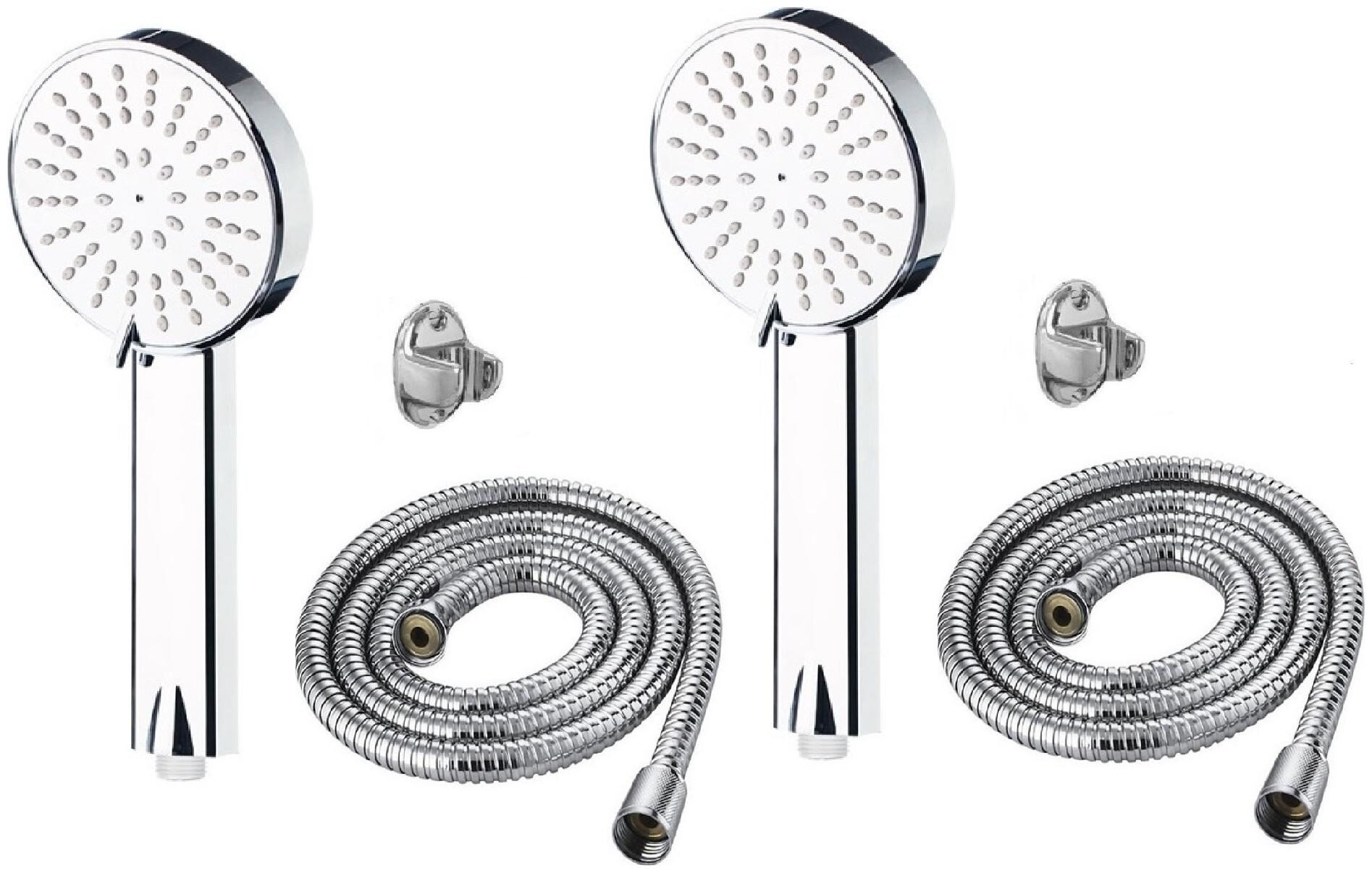 ANMEX Suisse Multi-Function Switch ABS Chrome Plated Handheld Shower with 1 5mtr SS Shower Tube and Wall Hook
ANMEX Suisse Multi-Function Switch ABS Chrome Plated Handheld Shower with 1 5mtr SS Shower Tube and Wall Hook