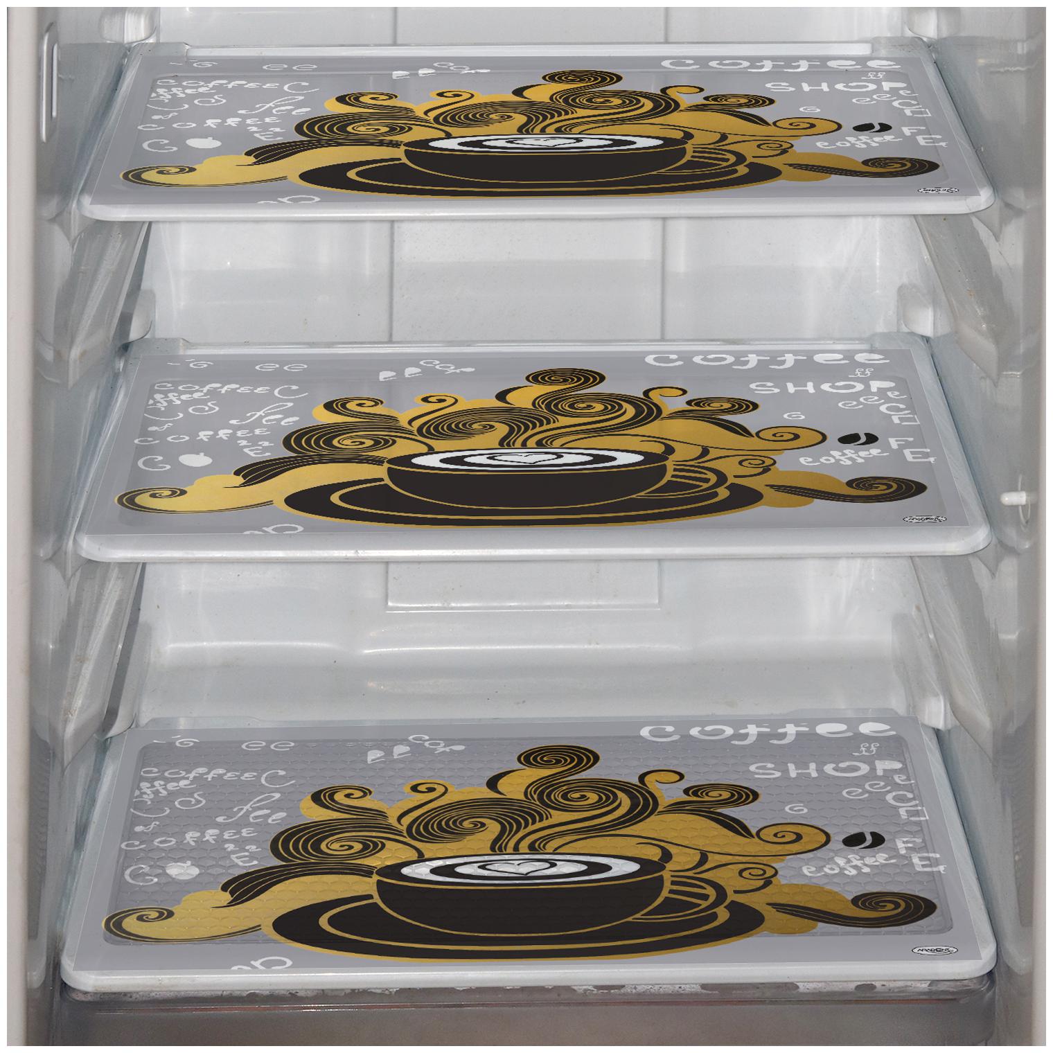 ARADENT Multipurpose Refrigerator Mats Set of 3 Pcs for Single Door Fridge (Size 12X17 Inches Color Multicolor)
ARADENT Multipurpose Refrigerator Mats Set of 3 Pcs for Single Door Fridge (Size 12X17 Inches Color Multicolor)