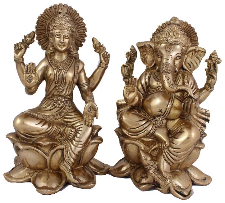 Arihant Craft Hindu God Lakshmi Ganesha Idol Statue Sculpture Hand Work Showpiece 25 5 cm (Brass Gold)
Arihant Craft Hindu God Lakshmi Ganesha Idol Statue Sculpture Hand Work Showpiece 25 5 cm (Brass Gold)