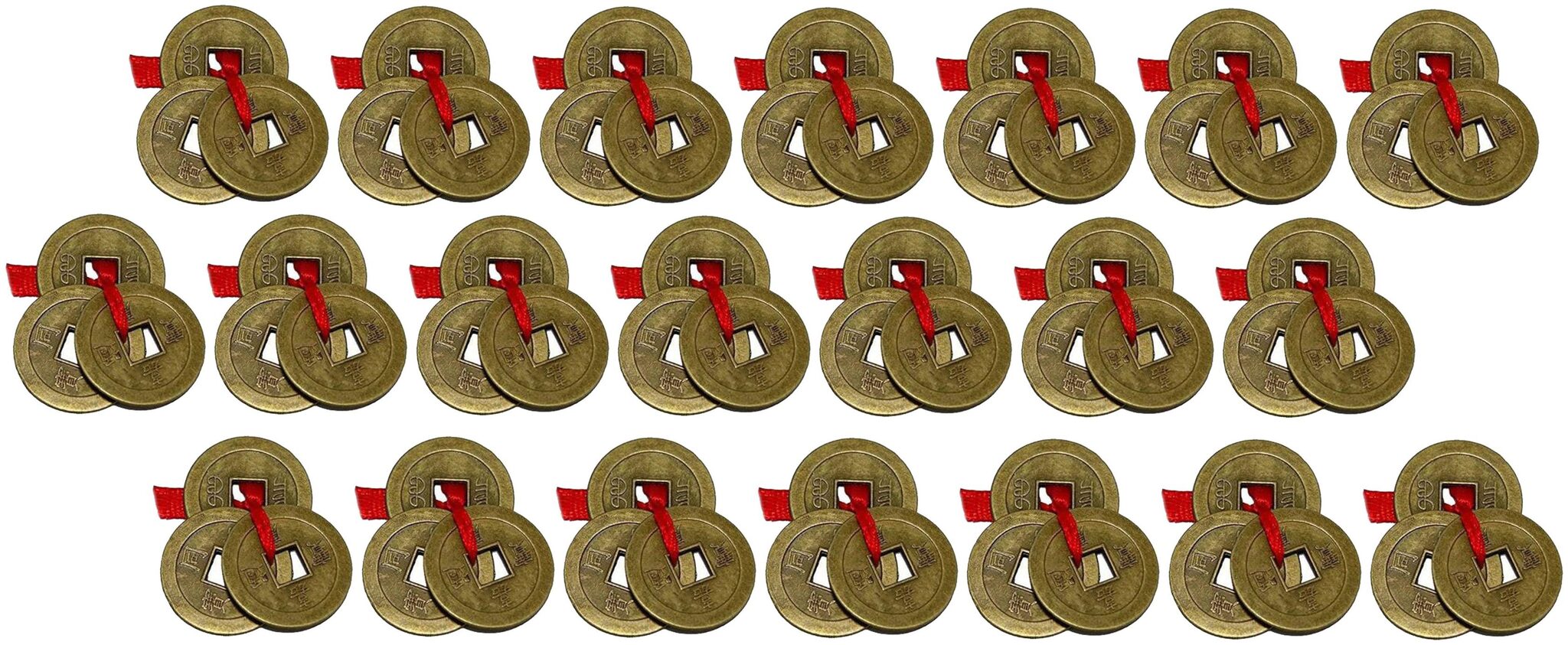 Aryshaa Feng Shui Lucky Coins for Wealth and Achievement Good Luck Prosperity (Set of 21)
Aryshaa Feng Shui Lucky Coins for Wealth and Achievement Good Luck Prosperity (Set of 21)
