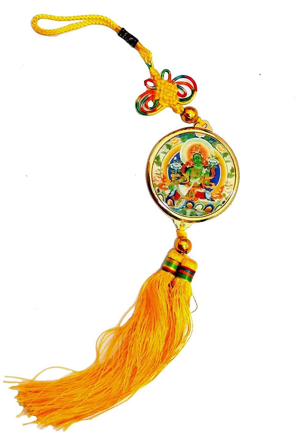 Astrocrystals9 Tibetan Auspicious Tara Devi And Kaal Chakra Gau Hanging Amulet For Prosperity
Astrocrystals9 Tibetan Auspicious Tara Devi And Kaal Chakra Gau Hanging Amulet For Prosperity