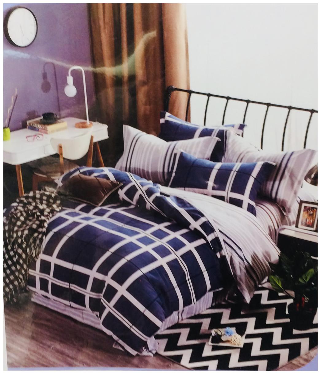 Byloom Cotton Abstract Double Size Bedsheet 110 TC ( 1 Bedsheet With 2 Pillow Covers Blue )
Byloom Cotton Abstract Double Size Bedsheet 110 TC ( 1 Bedsheet With 2 Pillow Covers Blue )