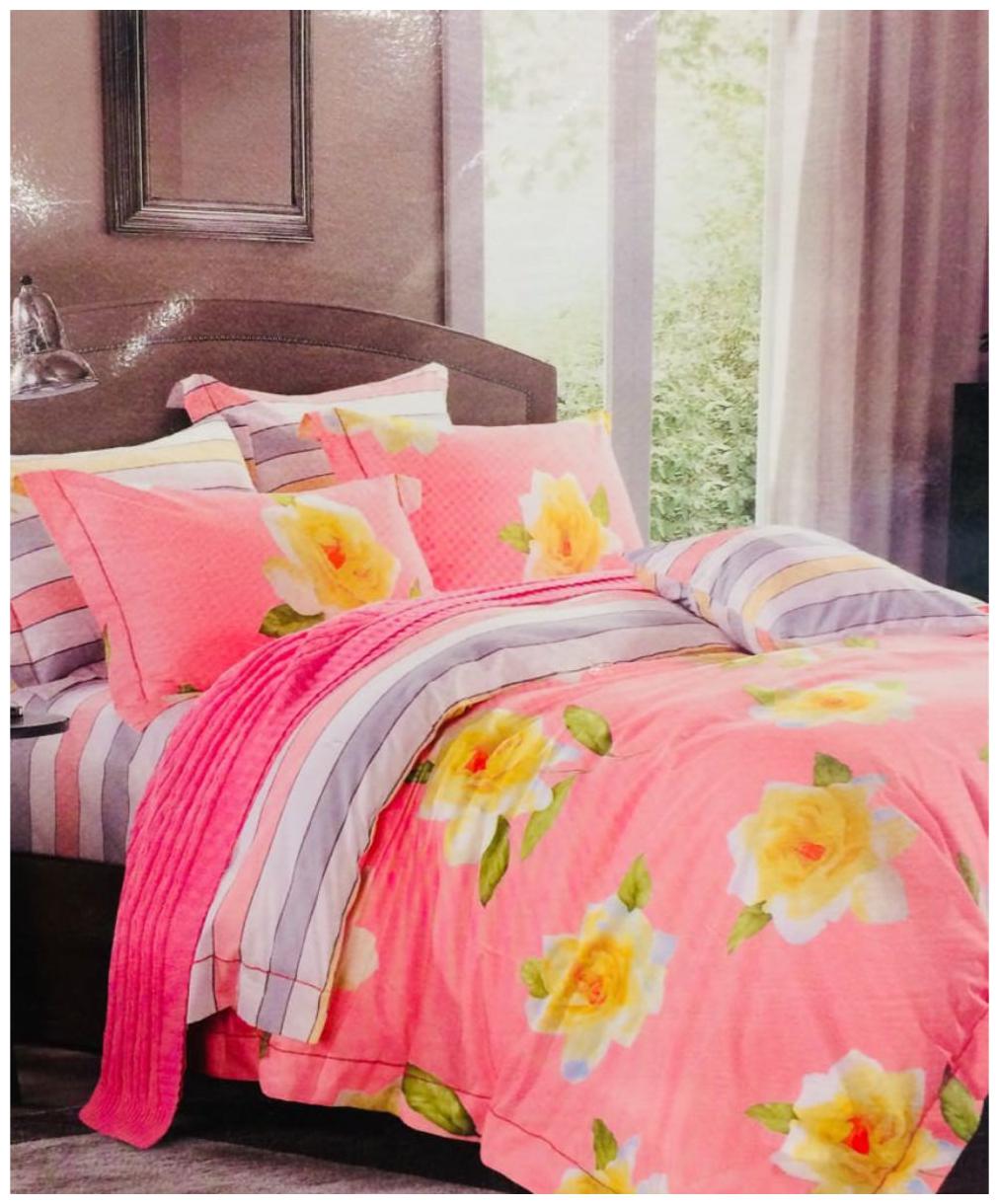 Byloom Cotton Abstract Double Size Bedsheet 110 TC ( 1 Bedsheet With 2 Pillow Covers Pink )
Byloom Cotton Abstract Double Size Bedsheet 110 TC ( 1 Bedsheet With 2 Pillow Covers Pink )
