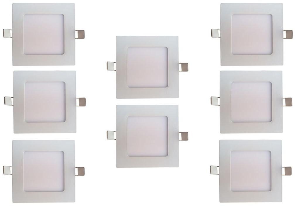 Bene LED 6w Square Slim Panel Ceiling Light Color of LED Warm White (Yellow) (Pack of 8 pcs)
Bene LED 6w Square Slim Panel Ceiling Light Color of LED Warm White (Yellow) (Pack of 8 pcs)