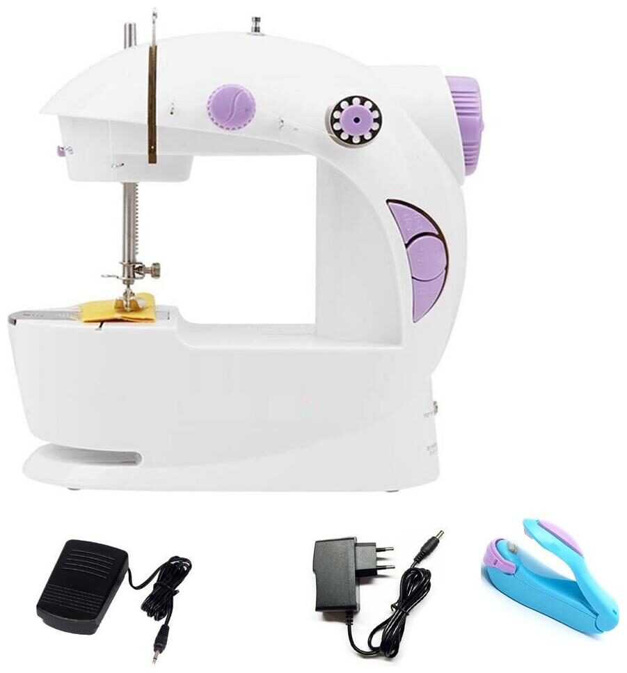 Benison India Mini Hand and foot pedal sewing machine for stitching with Polythene Sealer
Benison India Mini Hand and foot pedal sewing machine for stitching with Polythene Sealer