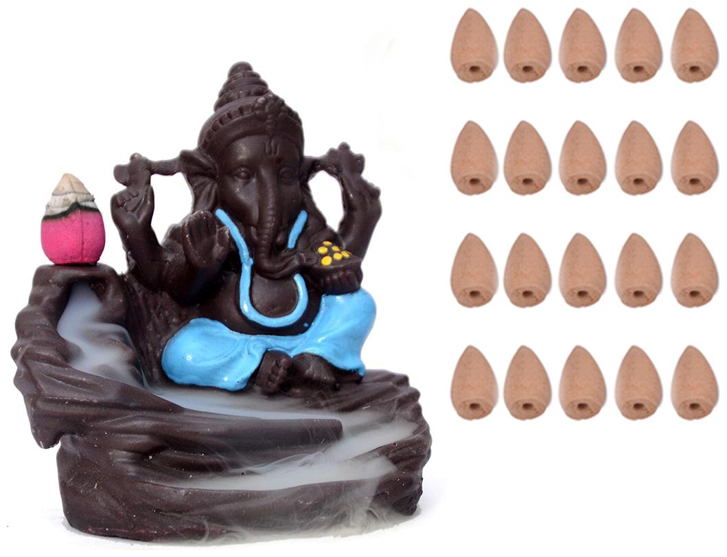 BG Bazzar Gali 20 Smoke Back Flow Cones With Cute Smoke Dropping Ganesh Ji Fountain Decorative
BG Bazzar Gali 20 Smoke Back Flow Cones With Cute Smoke Dropping Ganesh Ji Fountain Decorative