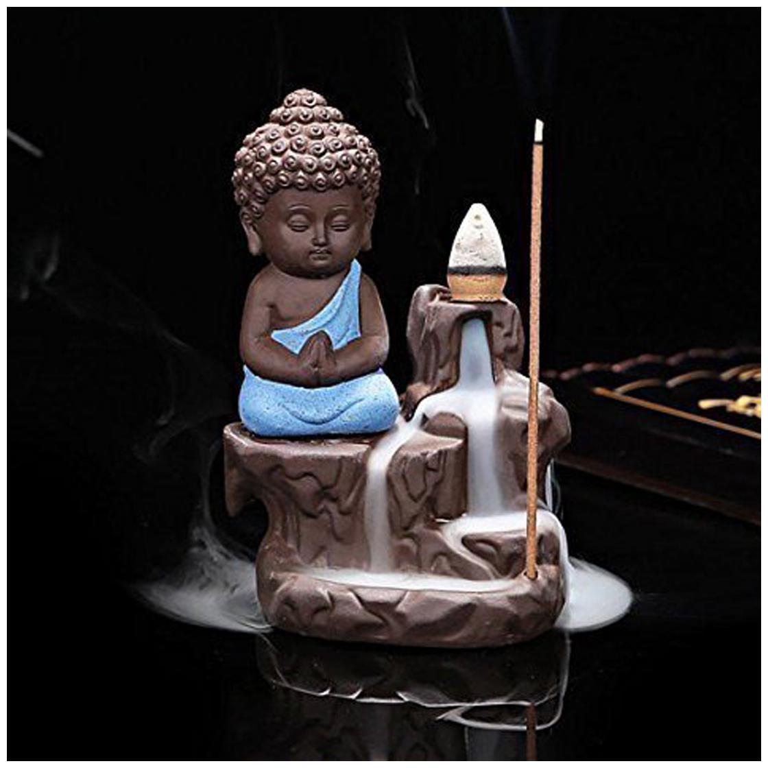 BG BAZZAR GALI Make Your Diwali Special Mountain Budha Smoke Backflow Incense Holder ( Various Color ) with 20 Incense Cones (Free) B B
BG BAZZAR GALI Make Your Diwali Special Mountain Budha Smoke Backflow Incense Holder ( Various Color ) with 20 Incense Cones (Free) B B