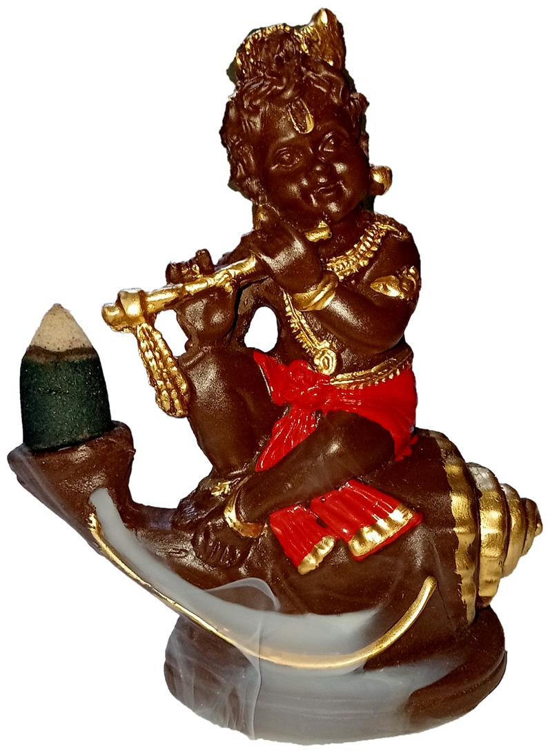 BG Bazzar Gali Murli Krishna Smoke Fountain with 20 Backflow cones with each Best Statue For Meditation
BG Bazzar Gali Murli Krishna Smoke Fountain with 20 Backflow cones with each Best Statue For Meditation
