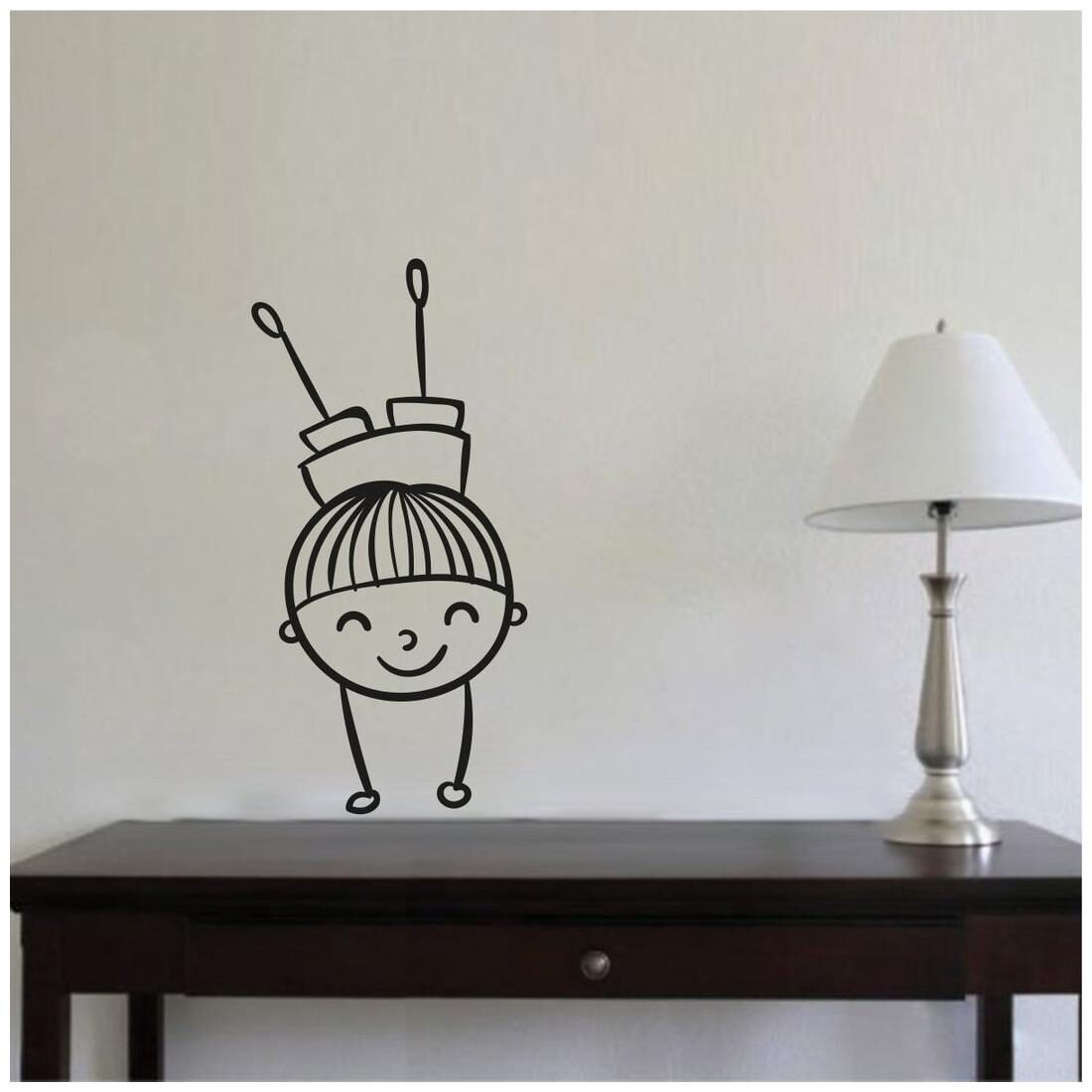 ARWY Decal Playing Boy (Material-Vinyl Wall Coverage Area - Height 29cm X Width 58cm) ( Pack of 1 ) Wall Sticker
ARWY Decal Playing Boy (Material-Vinyl Wall Coverage Area - Height 29cm X Width 58cm) ( Pack of 1 ) Wall Sticker