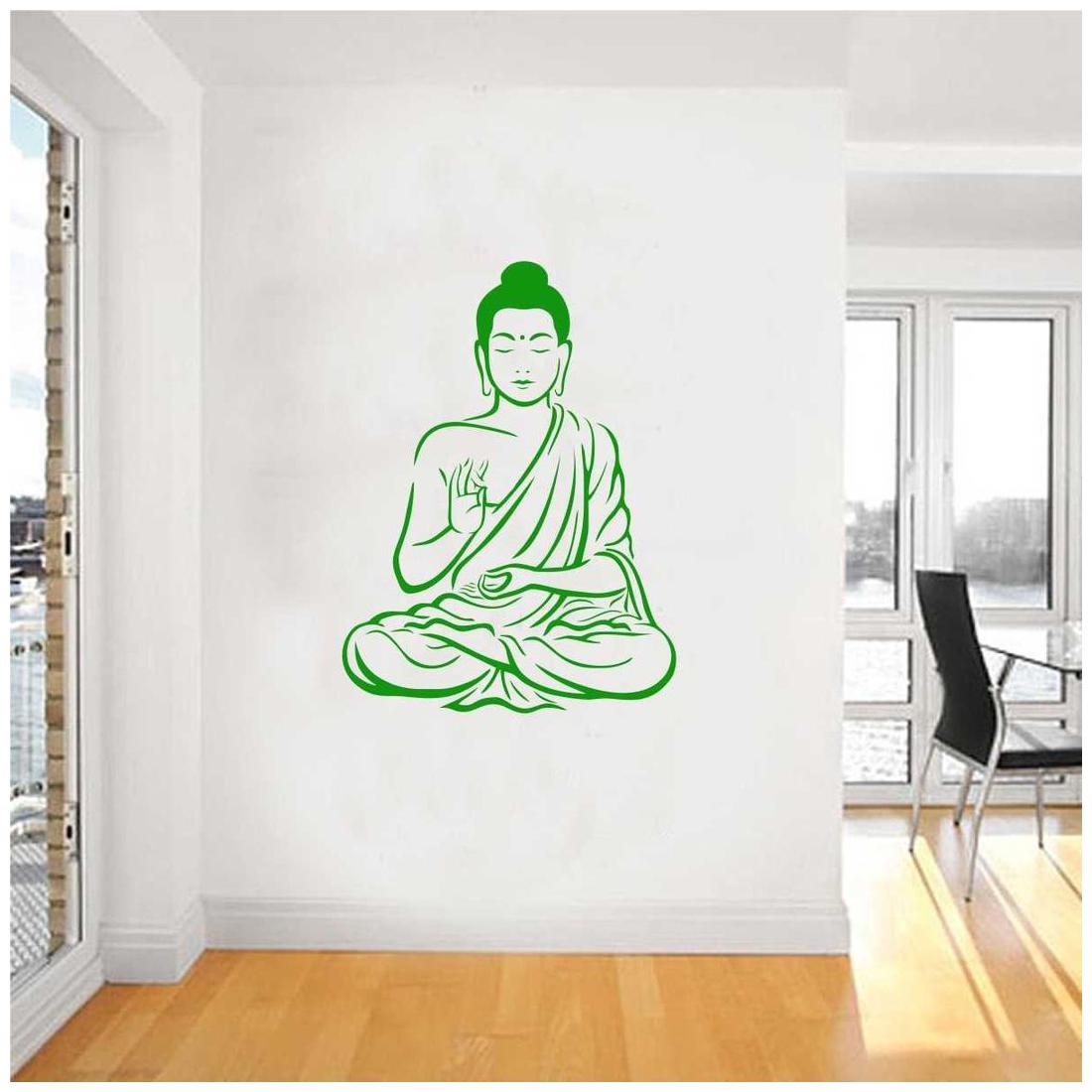 ARWY Decal Buddha Peaceful (Material-Vinyl Wall Coverage Area - Height 73cm X Width 54cm) ( Pack of 1 ) Wall Sticker
ARWY Decal Buddha Peaceful (Material-Vinyl Wall Coverage Area - Height 73cm X Width 54cm) ( Pack of 1 ) Wall Sticker