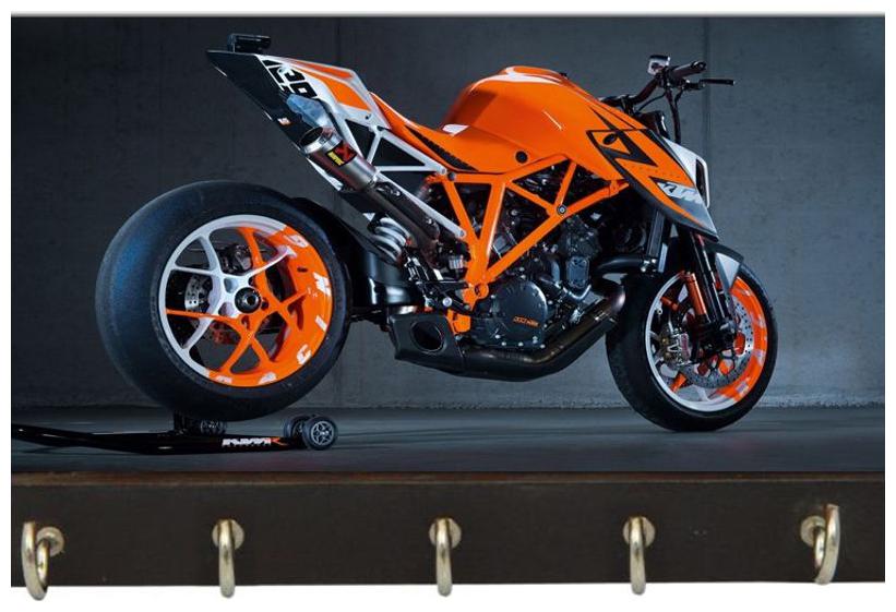 Bike theme KeyHolder with UV Coating 25 4 cm (10 inch) x 15 24 (6 inch) Home d cor Long lasting impression
Bike theme KeyHolder with UV Coating 25 4 cm (10 inch) x 15 24 (6 inch) Home d cor Long lasting impression
