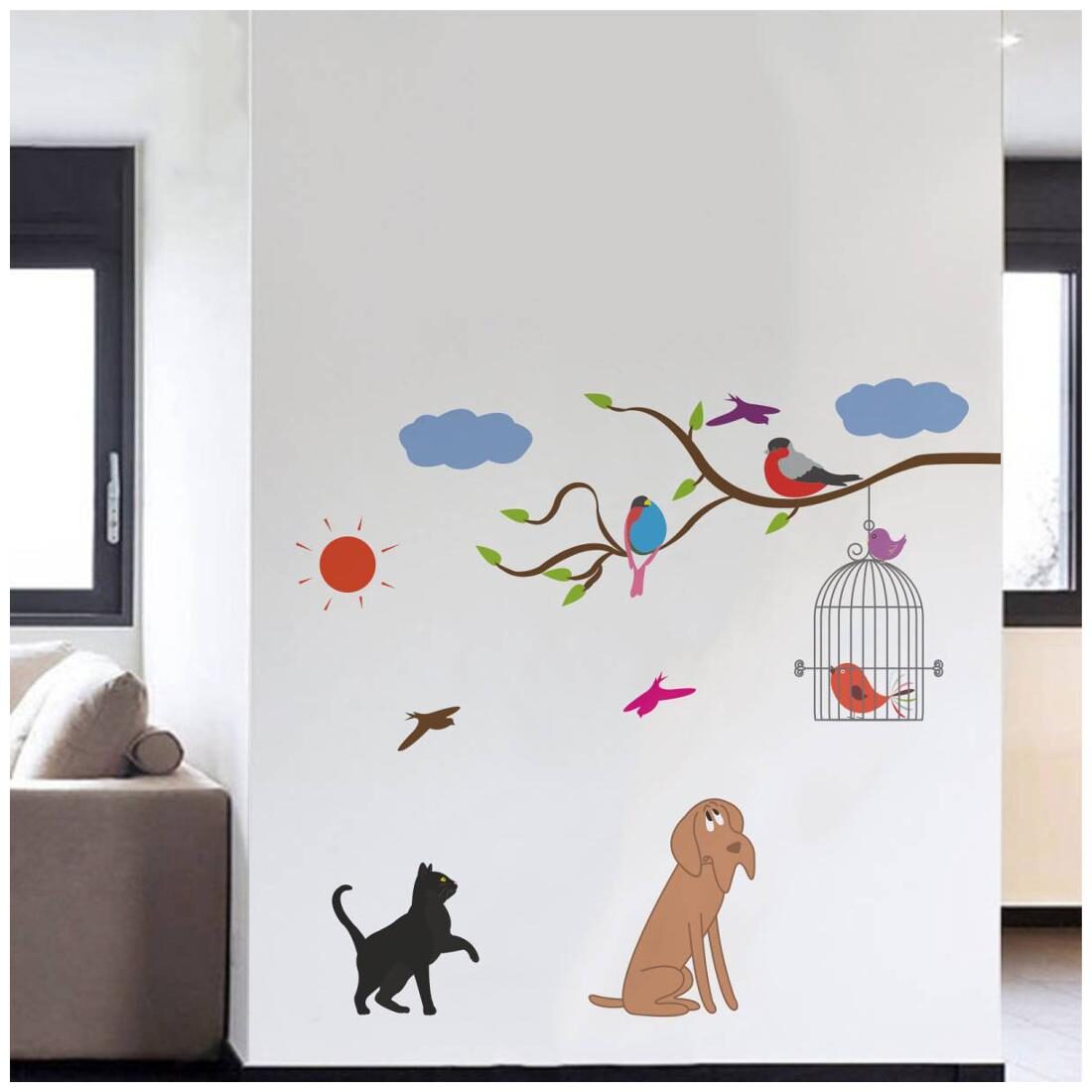 Rawpockets Wall Stickers Birds and Animals
Rawpockets Wall Stickers Birds and Animals