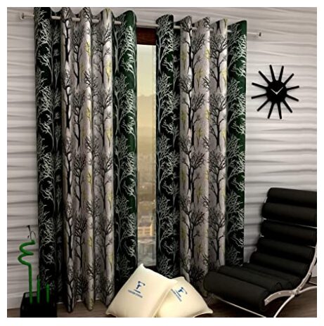 Blissful House Polyester Door Semi Transparent Green Regular Curtain ( Eyelet Closure Floral )
Blissful House Polyester Door Semi Transparent Green Regular Curtain ( Eyelet Closure Floral )