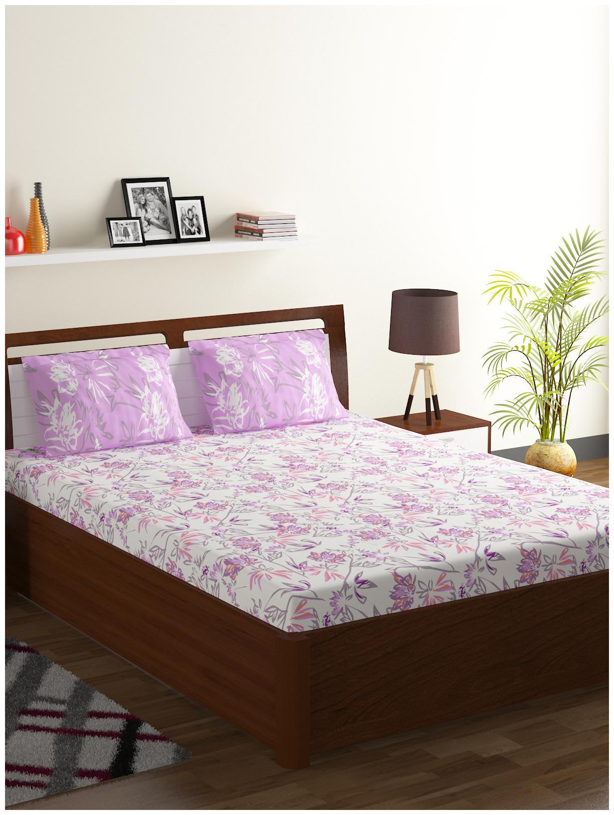 Bombay Dyeing Cotton Floral Double Size Bedsheet 104 TC ( 1 Bedsheet With 2 Pillow Covers Pink )
Bombay Dyeing Cotton Floral Double Size Bedsheet 104 TC ( 1 Bedsheet With 2 Pillow Covers Pink )