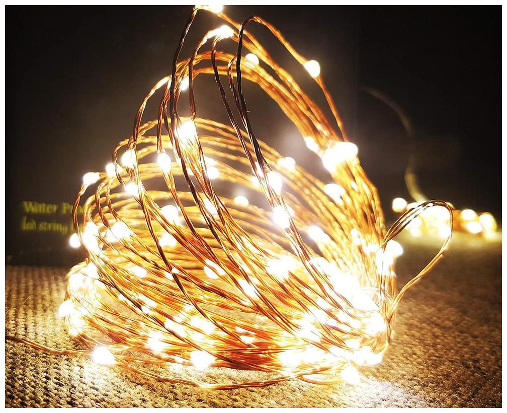 Brand World 10 meters Plug in Light - Wire LED String Lights for Bedroom Wedding Diwali Christmas Tree Decoration Lights Waterproof (Set of 6) Yellow Light
Brand World 10 meters Plug in Light - Wire LED String Lights for Bedroom Wedding Diwali Christmas Tree Decoration Lights Waterproof (Set of 6) Yellow Light