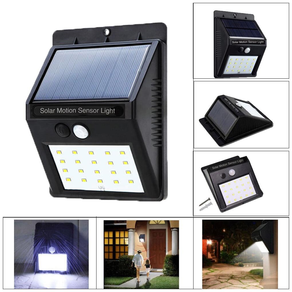 BTK Trade Solar LEDs Outdoor Waterproof Motion Sensor Solar Security Wall Light for Indoor Garden Driveway Pathway etc- Solar Lights Lantern Emergency Light (Black)
BTK Trade Solar LEDs Outdoor Waterproof Motion Sensor Solar Security Wall Light for Indoor Garden Driveway Pathway etc- Solar Lights Lantern Emergency Light (Black)
