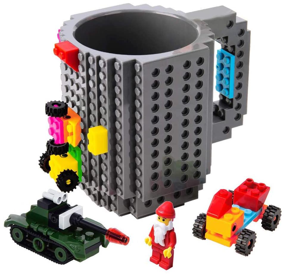 Build on Brick Mug Block Puzzle Mug Lego Mug Coffee Mugs Return Gifts for Birthday Party Birthday Gift for Kids Brother Sister Quirky Gifts 420ML Grey (Set of 2 - 1 Mug 1 Block Packet)
Build on Brick Mug Block Puzzle Mug Lego Mug Coffee Mugs Return Gifts for Birthday Party Birthday Gift for Kids Brother Sister Quirky Gifts 420ML Grey (Set of 2 - 1 Mug 1 Block Packet)