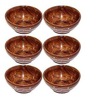 BuyCrafts Handcraft Wooden Serving Bowl for Salad Snacks Decorated Tableware Bowls (Brown)
BuyCrafts Handcraft Wooden Serving Bowl for Salad Snacks Decorated Tableware Bowls (Brown)