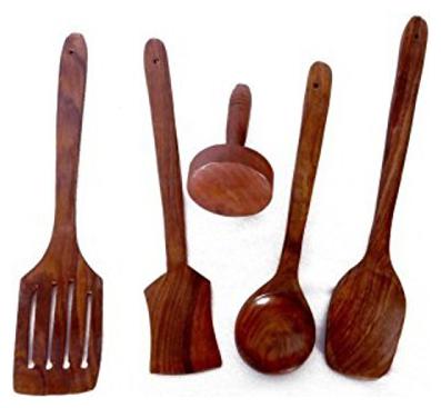 BuyCrafts Non-Stick Serving and Cooking Spoon Kitchen Tools Utensil Set of 5
BuyCrafts Non-Stick Serving and Cooking Spoon Kitchen Tools Utensil Set of 5