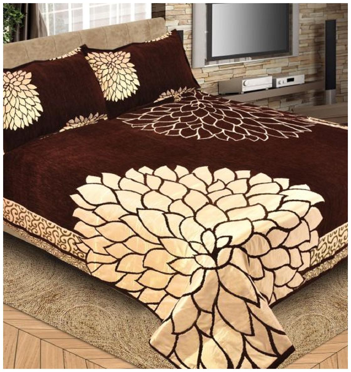 Byloom Chenille Abstract Double Size Bedsheet 220 TC ( 1 Bedsheet With 2 Pillow Covers Beige Brown )
Byloom Chenille Abstract Double Size Bedsheet 220 TC ( 1 Bedsheet With 2 Pillow Covers Beige Brown )