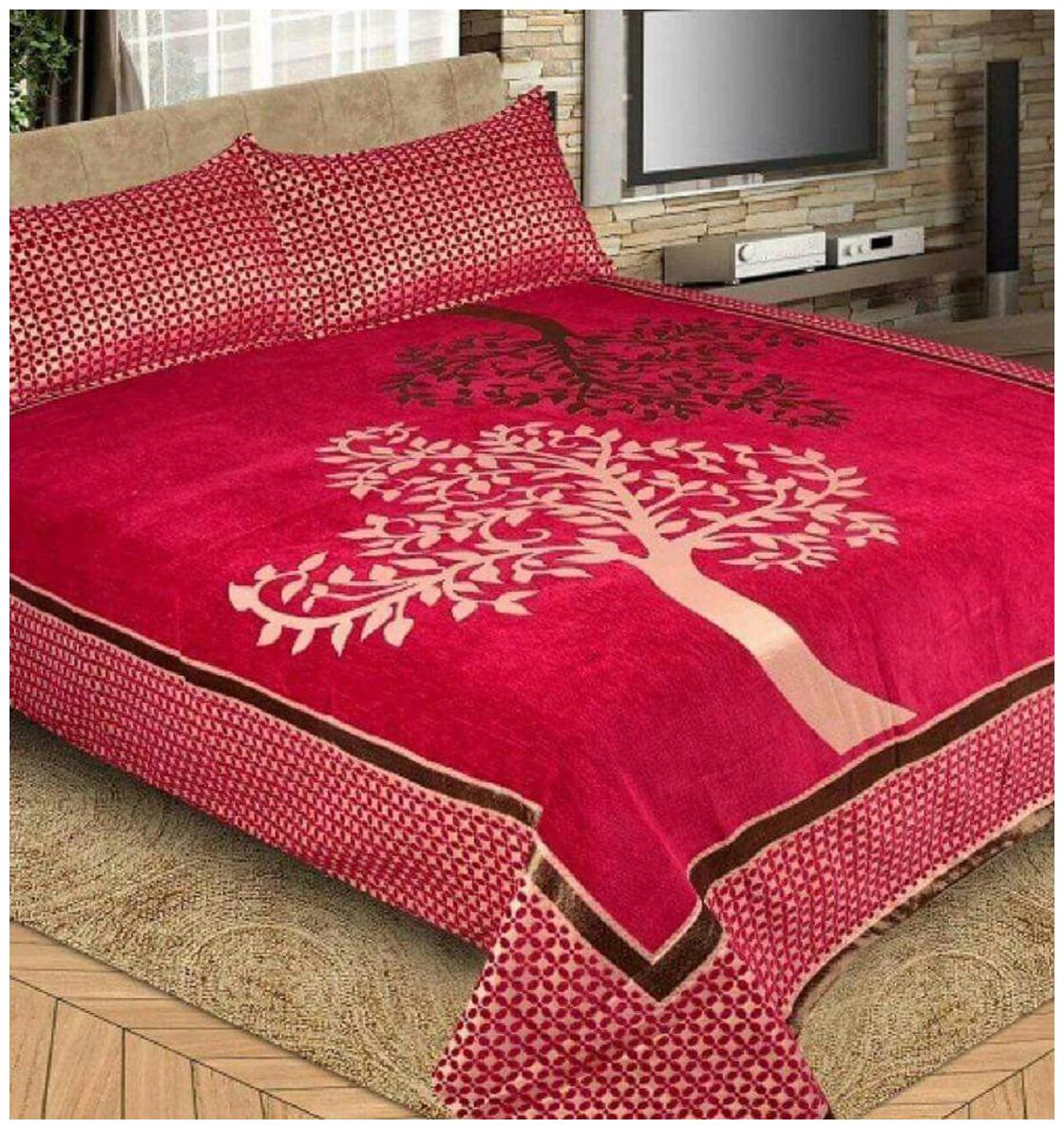 Byloom Chenille Abstract Double Size Bedsheet 220 TC ( 1 Bedsheet With 2 Pillow Covers Pink )
Byloom Chenille Abstract Double Size Bedsheet 220 TC ( 1 Bedsheet With 2 Pillow Covers Pink )