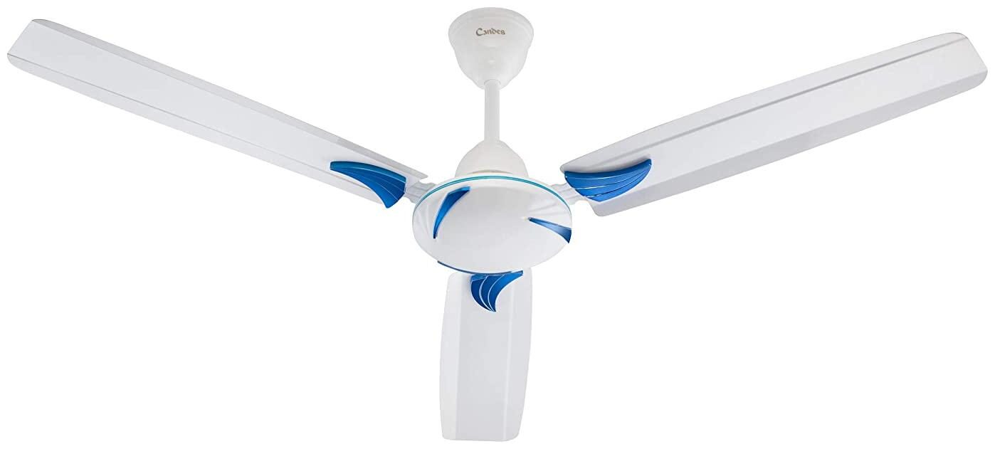 Candes Swift DLX 48 inch 1200 MM HIGH Speed Anti-Rust (100 Copper) Ceiling Fan - 400 RPM(White)
Candes Swift DLX 48 inch 1200 MM HIGH Speed Anti-Rust (100 Copper) Ceiling Fan - 400 RPM(White)