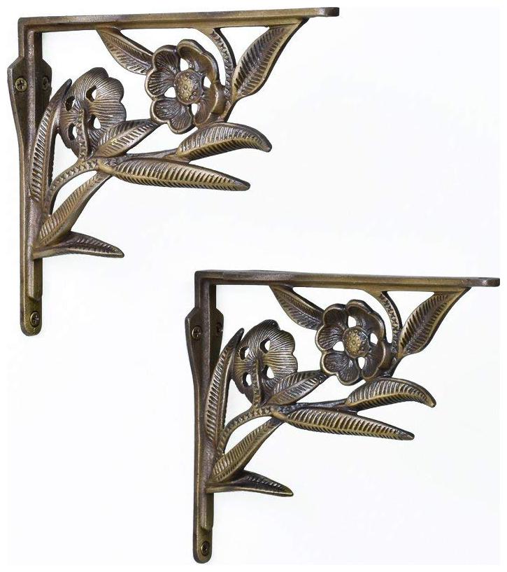 Casa Decor Antique Flower Twain Wall Bracket for Wall Shleves Home D cor - Set of 2
Casa Decor Antique Flower Twain Wall Bracket for Wall Shleves Home D cor - Set of 2