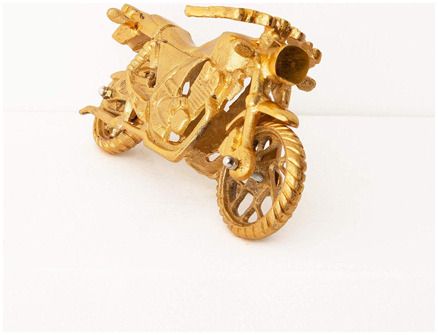 Casa Decor Golden Mascot Metal Artifact Figurines Showpiece for Living Room Drawing Room Bedroom Shelf Showcase Table Home Decor and Gift 
Casa Decor Golden Mascot Metal Artifact Figurines Showpiece for Living Room Drawing Room Bedroom Shelf Showcase Table Home Decor and Gift