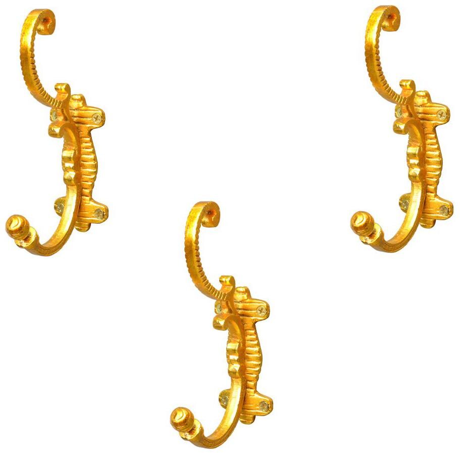Casa Decor Set of 3 Curlique Wall Hooks Hanging Clothes Hat Coat Robe Hangers Metal Single Hook Door Hook Wall Mounted Single Hook Hanger Golden Powder Coated
Casa Decor Set of 3 Curlique Wall Hooks Hanging Clothes Hat Coat Robe Hangers Metal Single Hook Door Hook Wall Mounted Single Hook Hanger Golden Powder Coated