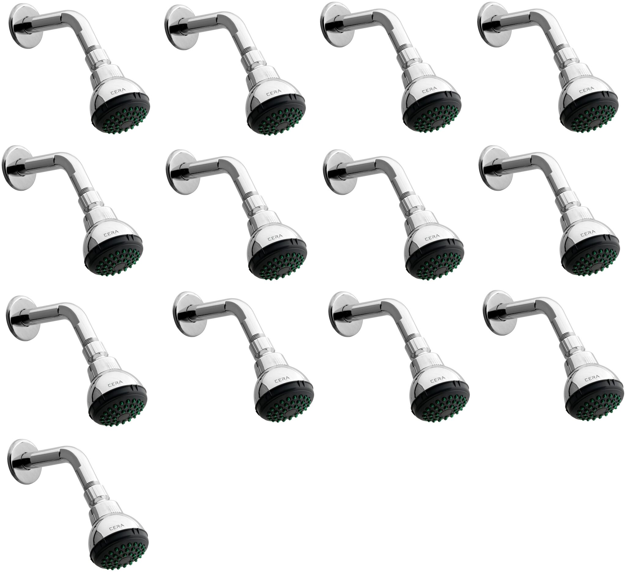 CERA - Overhead Shower 70MM (2 5 inch) with 235 MM (10 5 inch) Long Shower Arm Set of 13 pcs
CERA - Overhead Shower 70MM (2 5 inch) with 235 MM (10 5 inch) Long Shower Arm Set of 13 pcs