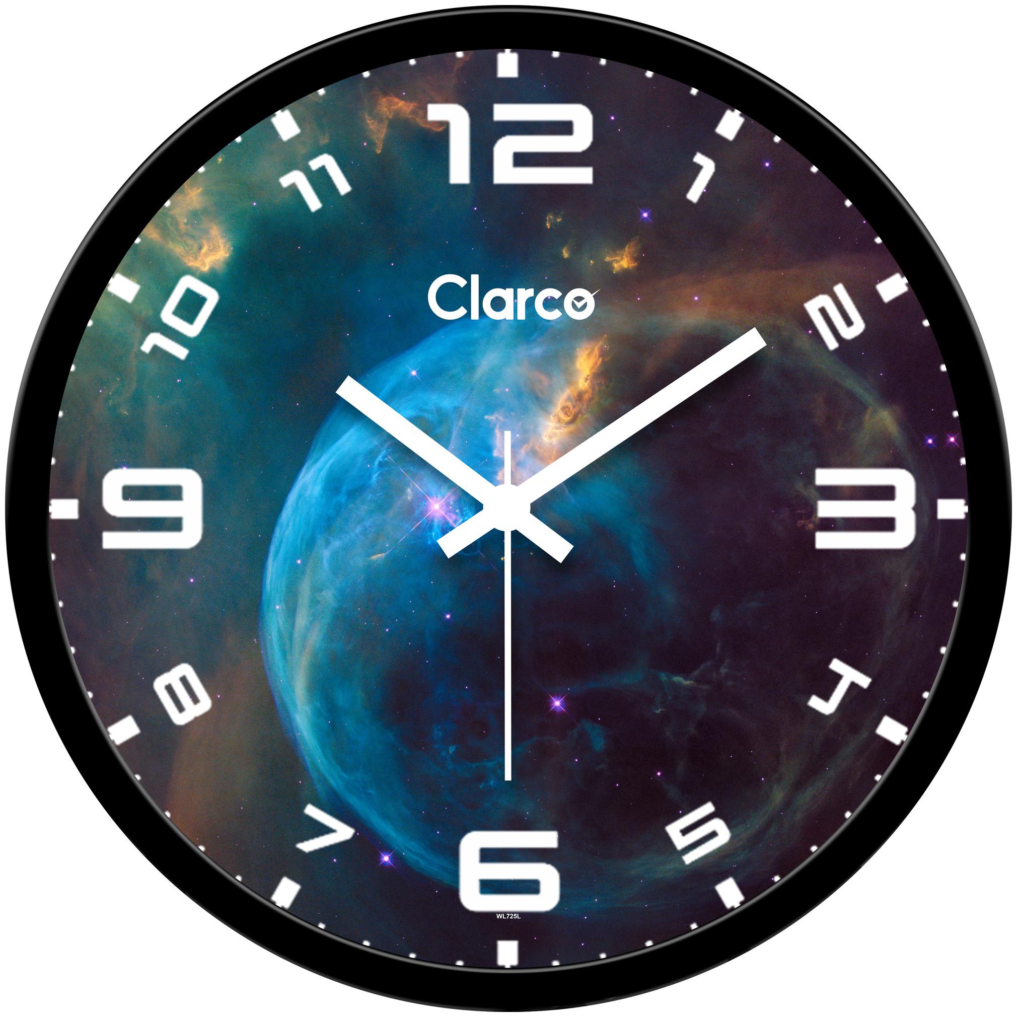 Clarco Plastic Analog Wall clock ( Set of 1 ) 
Clarco Plastic Analog Wall clock ( Set of 1 )