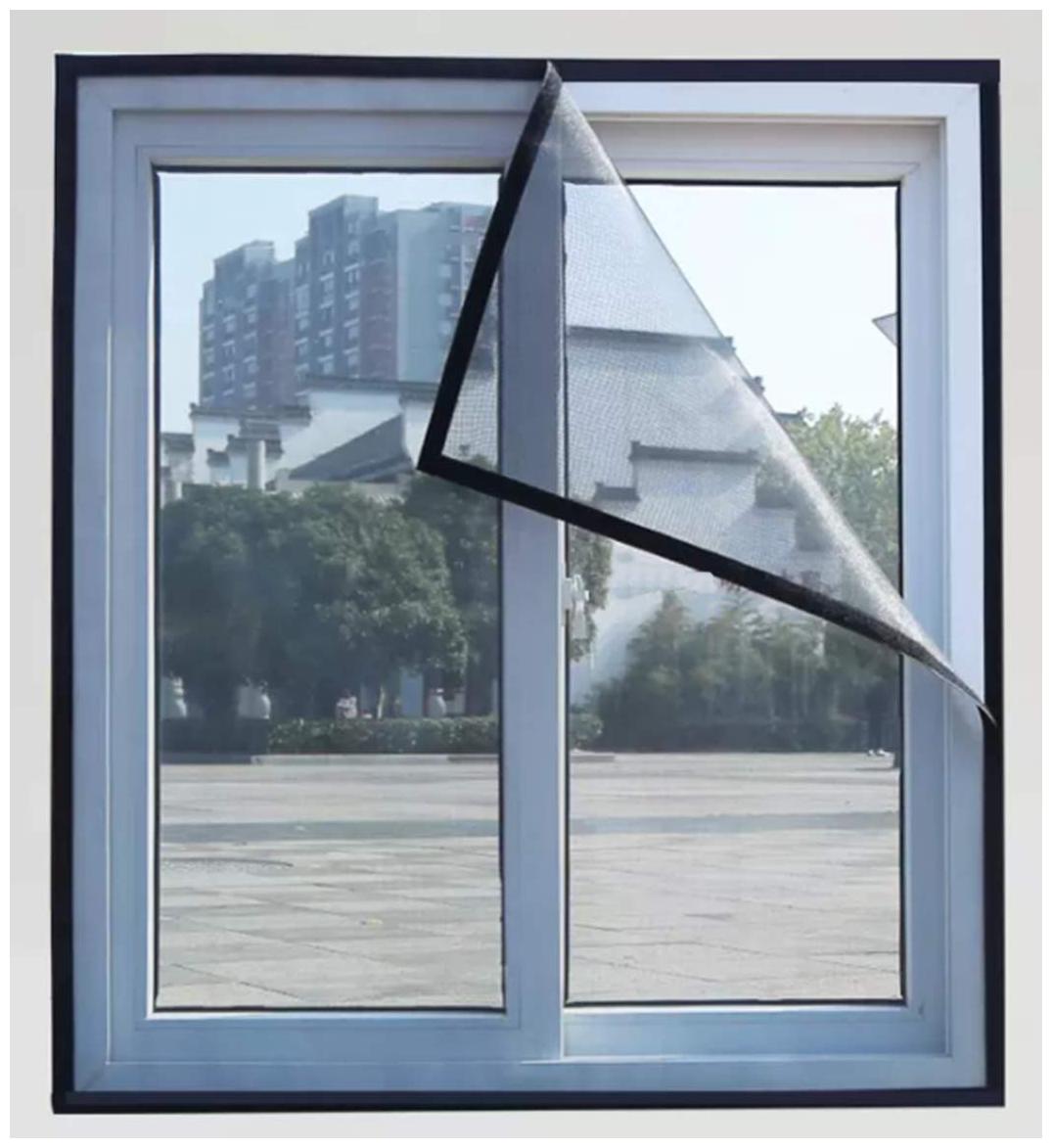 Classic mosquito net pre Stiched Fiber Glass Window net for Mosquito Protection with self Adhesive Velcro Tape Black 120 cm X 120 cm
Classic mosquito net pre Stiched Fiber Glass Window net for Mosquito Protection with self Adhesive Velcro Tape Black 120 cm X 120 cm