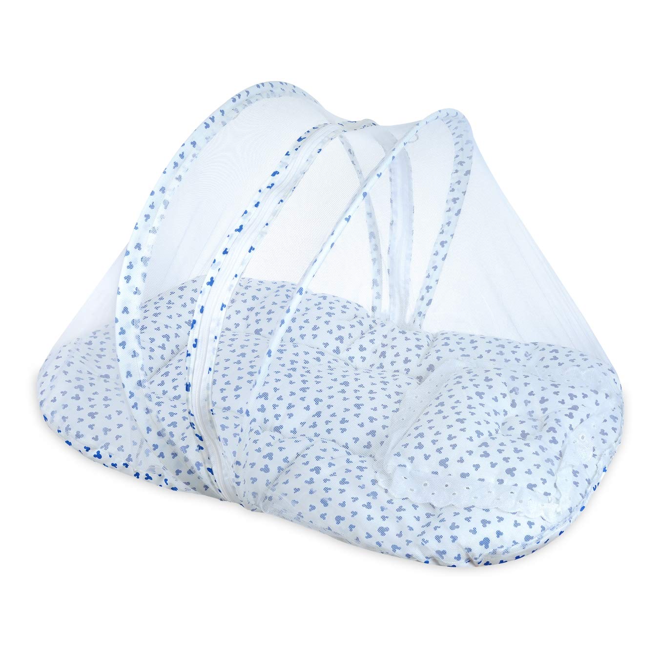 Classic Mosquito Net Portable Foldable Polyester Newborn Baby Toddler Bedding Set Crib Mattress with Mosquito Net - Blue
Classic Mosquito Net Portable Foldable Polyester Newborn Baby Toddler Bedding Set Crib Mattress with Mosquito Net - Blue