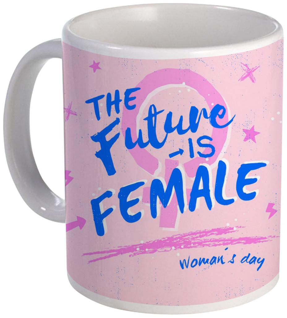 Coloryard Best The Future Is Female Quote For Womens Day Design On White Ceramic Coffee Mug
Coloryard Best The Future Is Female Quote For Womens Day Design On White Ceramic Coffee Mug