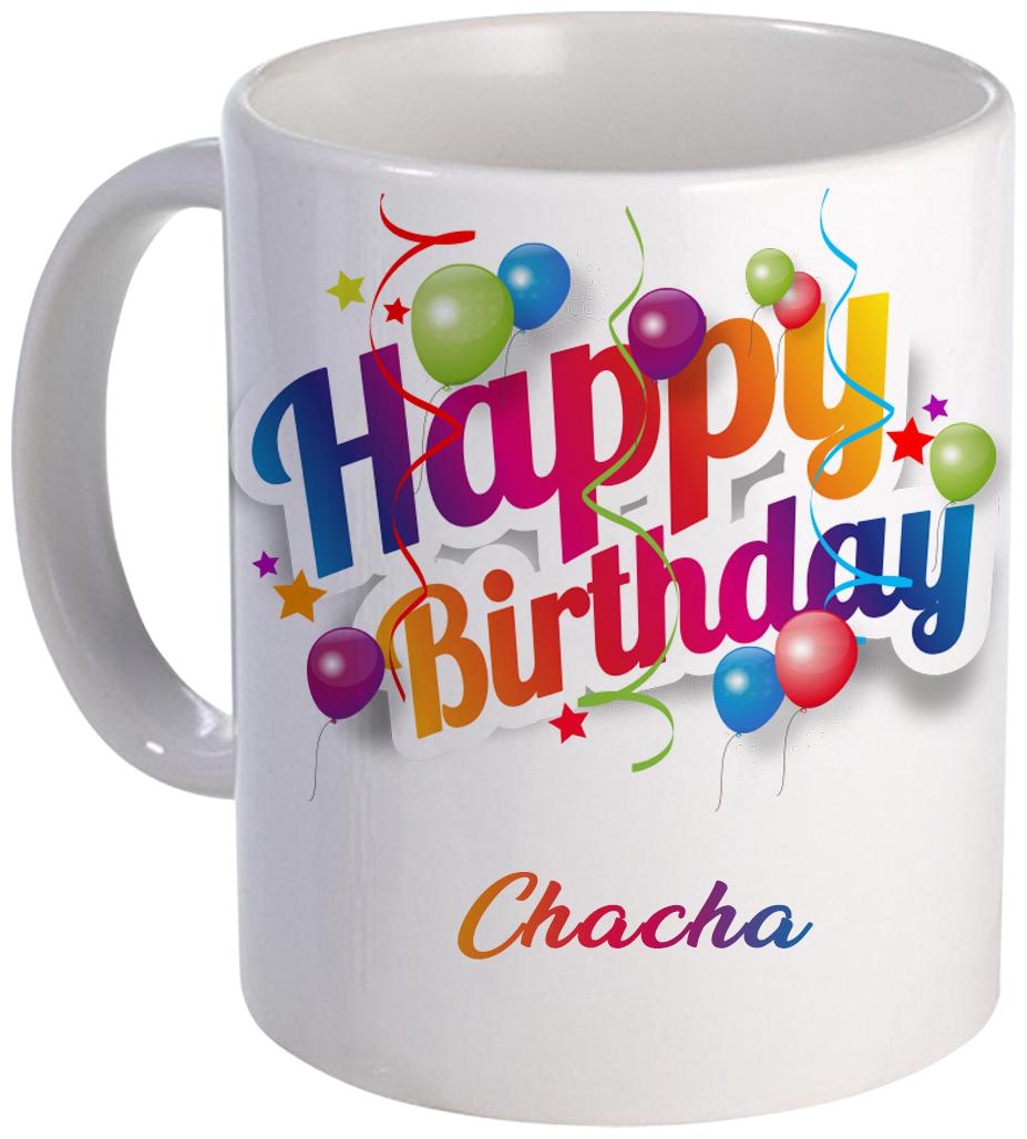 COLORYARD best happy birthday Chacha with ballons design on white ceramic coffee mug
COLORYARD best happy birthday Chacha with ballons design on white ceramic coffee mug