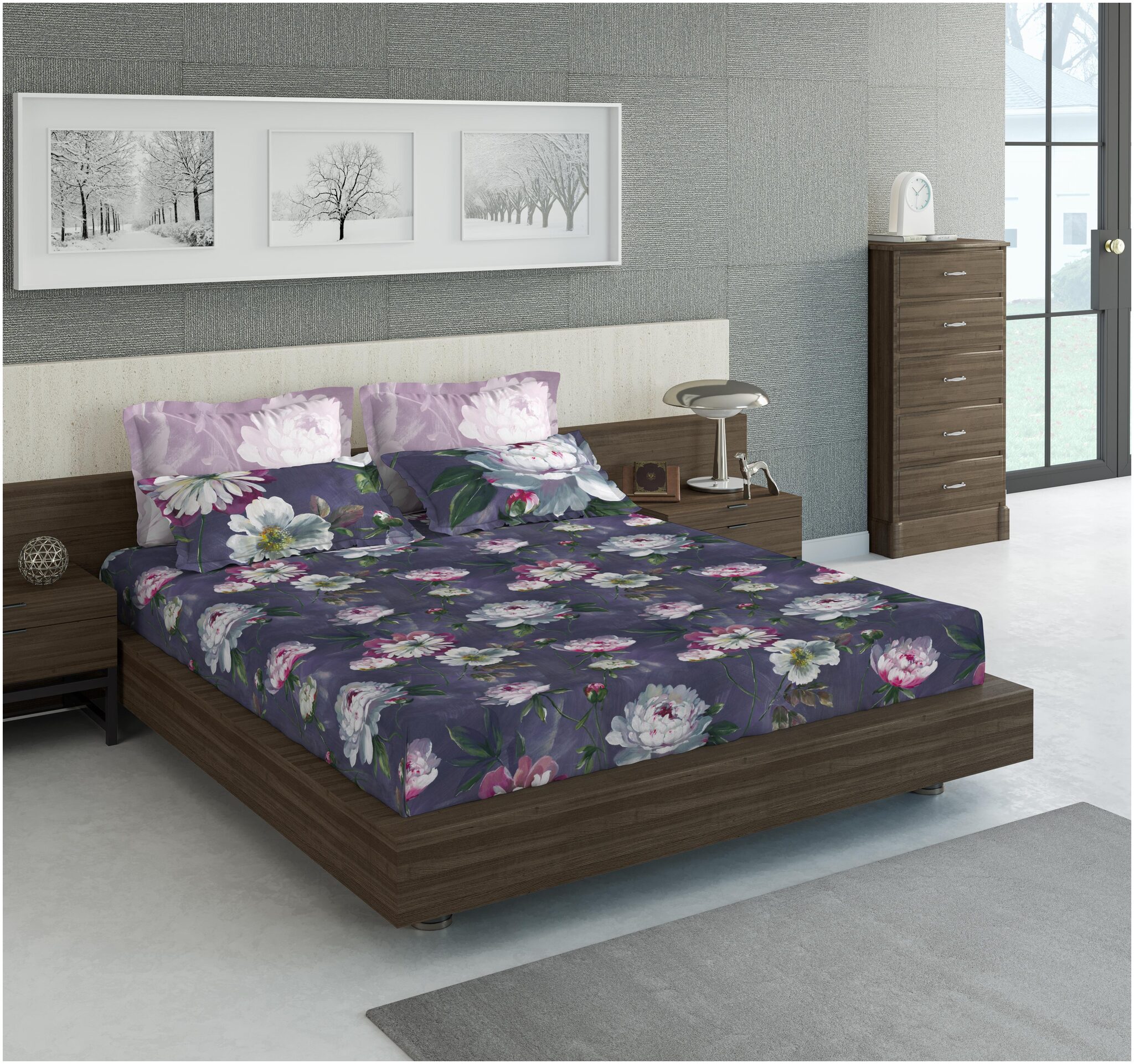 D Decor Live Beautiful Cotton Floral King Size Bedsheet 162 TC ( 1 Bedsheet With 4 Pillow Covers Blue )
D Decor Live Beautiful Cotton Floral King Size Bedsheet 162 TC ( 1 Bedsheet With 4 Pillow Covers Blue )