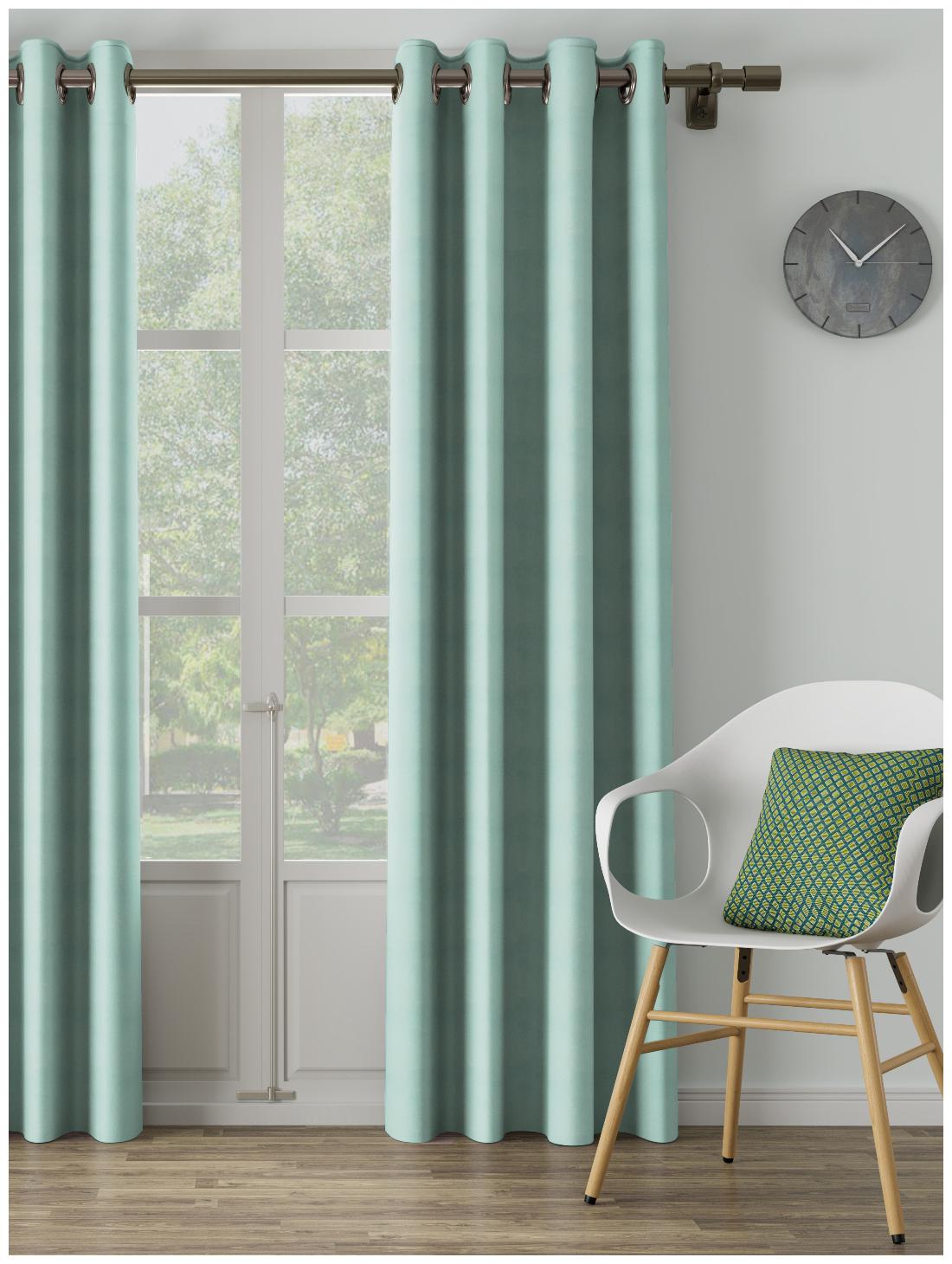 D Decor Live Beautiful Poly Cotton Long Door Semi Transparent Turquoise Regular Curtain ( Eyelet Closure Plain )
D Decor Live Beautiful Poly Cotton Long Door Semi Transparent Turquoise Regular Curtain ( Eyelet Closure Plain )