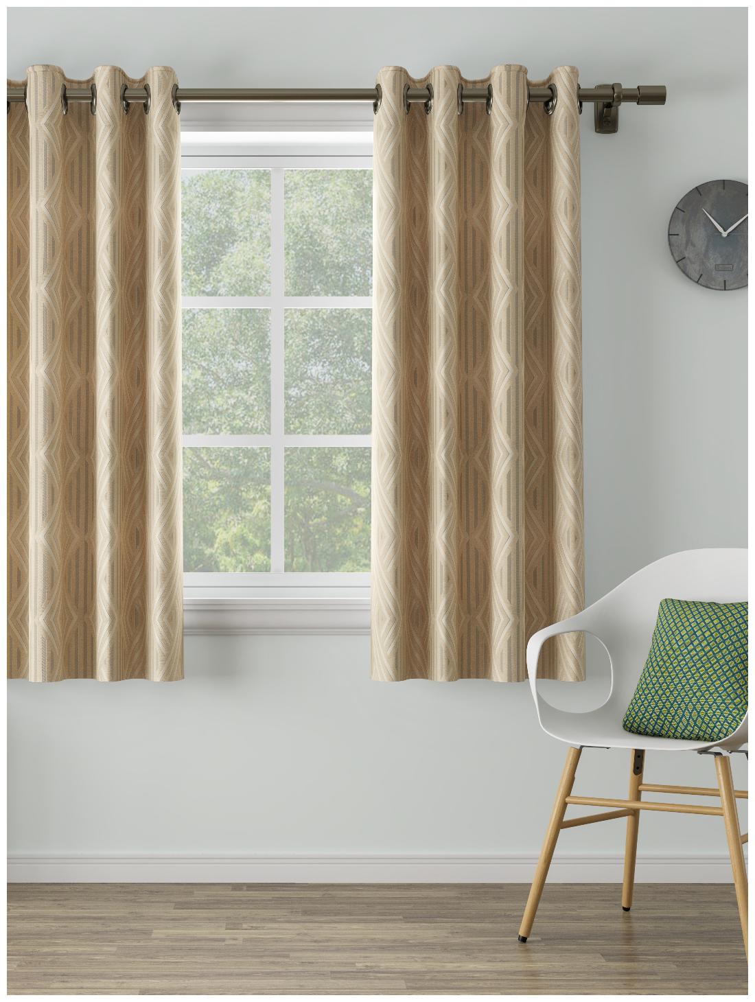 D Decor Live Beautiful Cotton Window Blackout Grey Regular Curtain ( Eyelet Closure Geometric )
D Decor Live Beautiful Cotton Window Blackout Grey Regular Curtain ( Eyelet Closure Geometric )