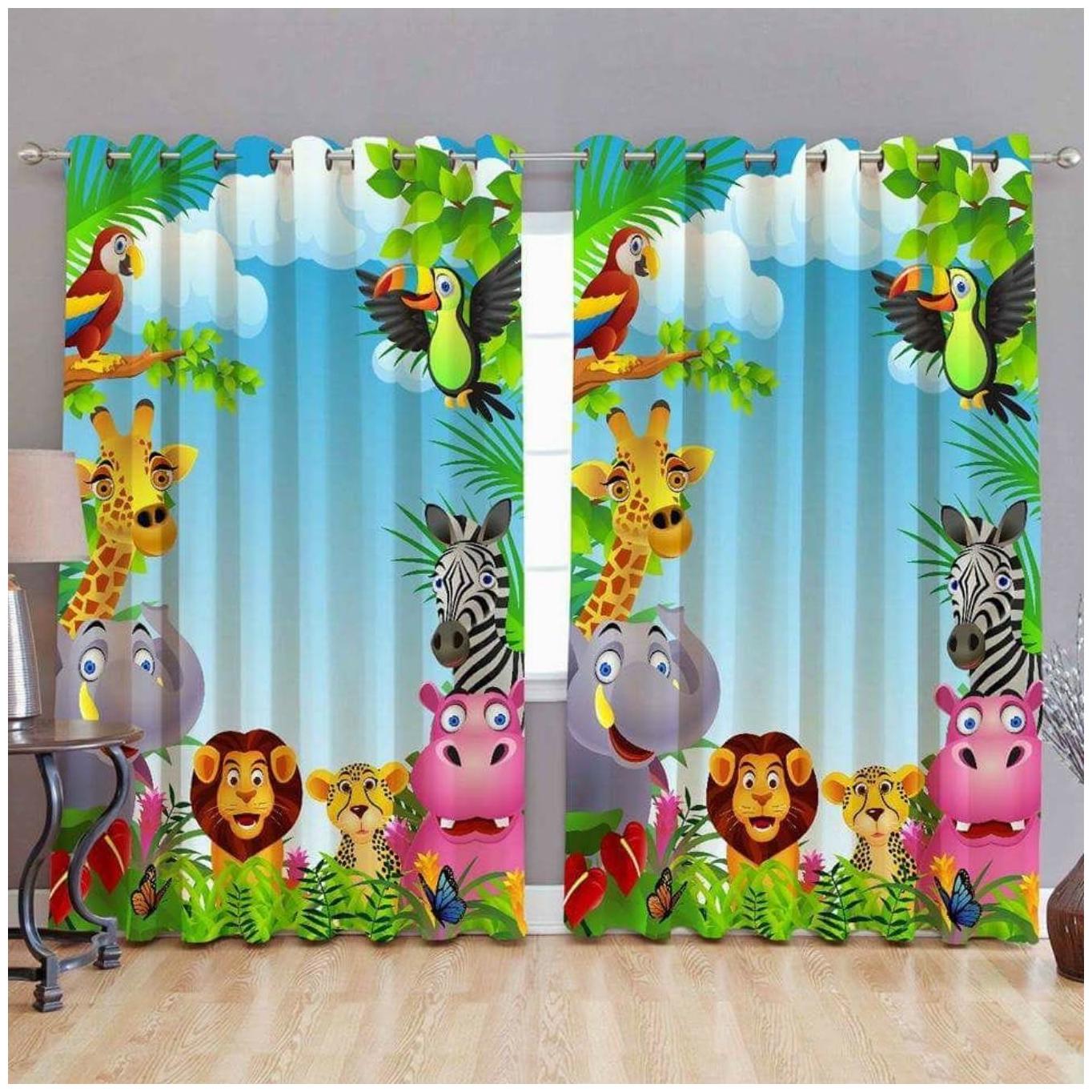 DINGGA DECOR Polyester Window Blackout Multi Regular Curtain ( Eyelet Closure Printed )
DINGGA DECOR Polyester Window Blackout Multi Regular Curtain ( Eyelet Closure Printed )