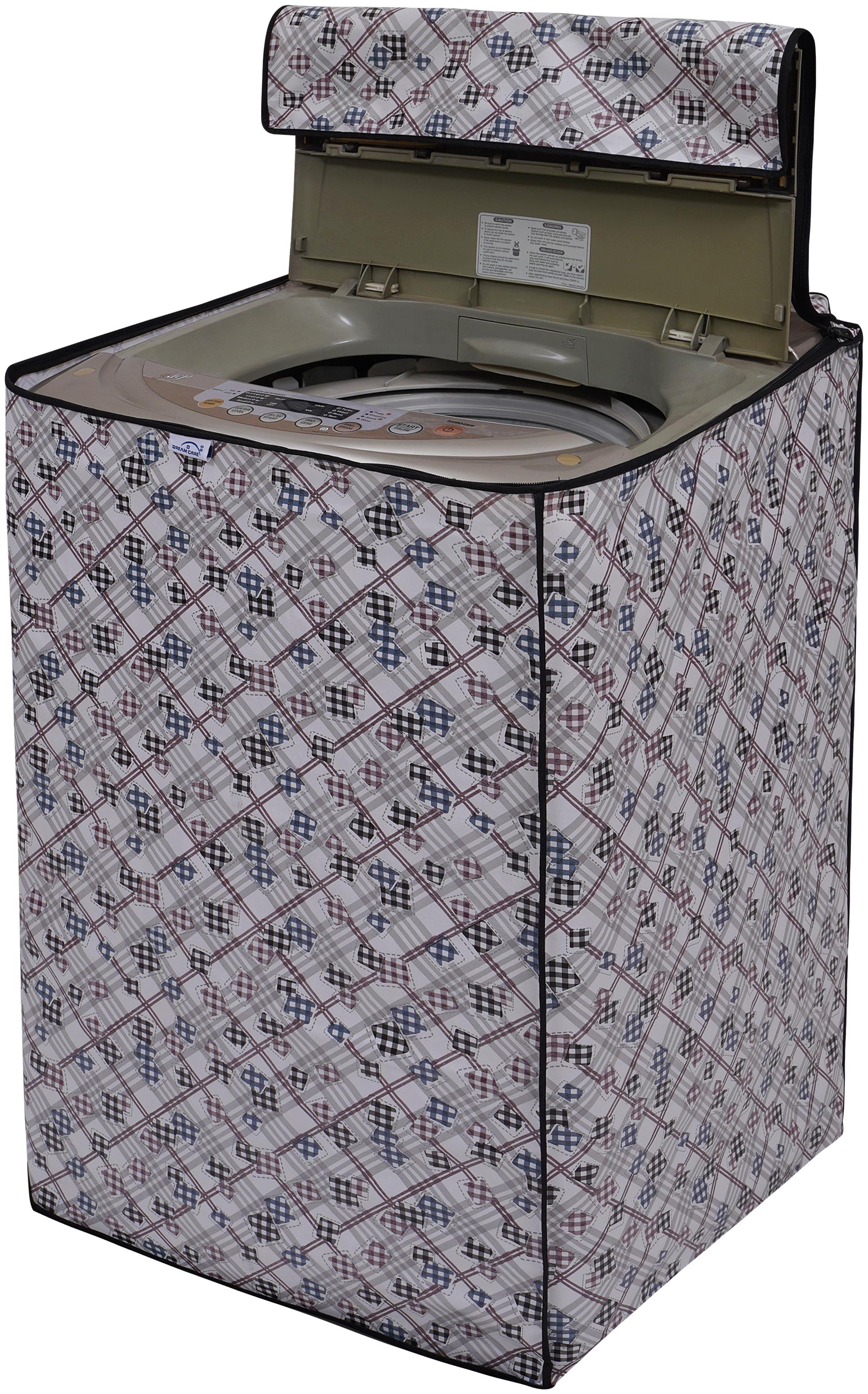 Dream Care Washing Machine Cover For Fully Automatic Top Load LG T1077NEDL1 Turbo Drum 9 kg Washing Machine CAM13
Dream Care Washing Machine Cover For Fully Automatic Top Load LG T1077NEDL1 Turbo Drum 9 kg Washing Machine CAM13