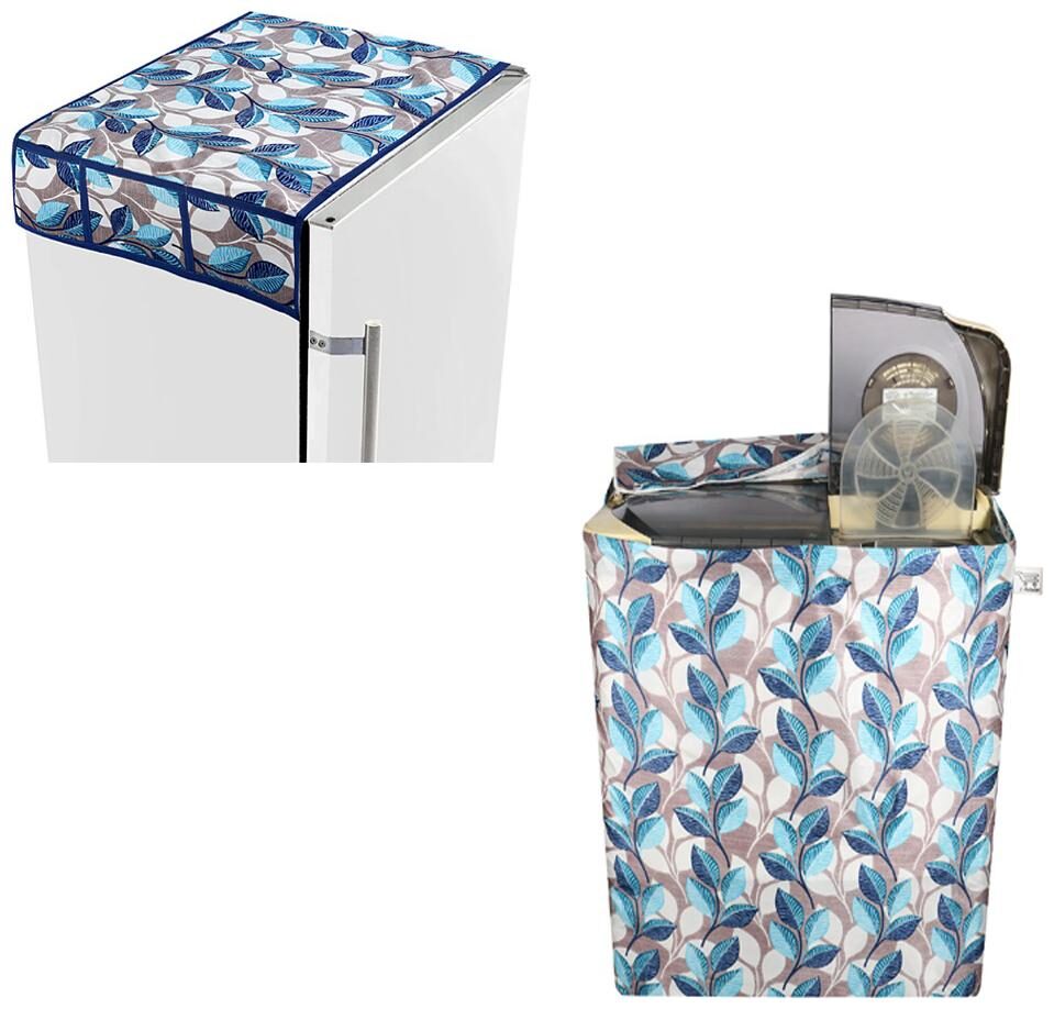 E-Retailer Combo of Fridge Top Cover with 6 Utility Pockets and Semi Automatic Washing Machine Cover
E-Retailer Combo of Fridge Top Cover with 6 Utility Pockets and Semi Automatic Washing Machine Cover